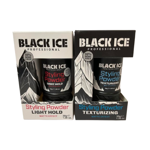 Black Ice Styling Powder Light Hold \ Texturizing 30g