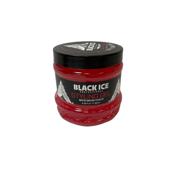 Black Ice Styling Gel Maximum \ Extreme Hold 8.45fl oz