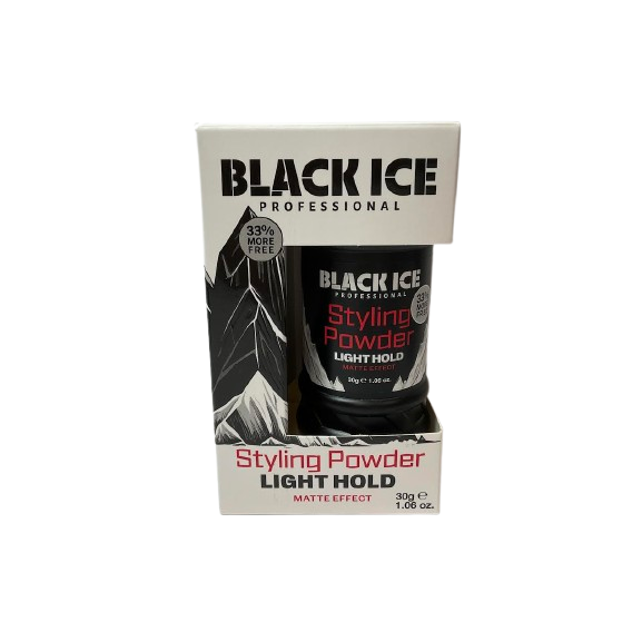 Black Ice Styling Powder Light Hold \ Texturizing 30g
