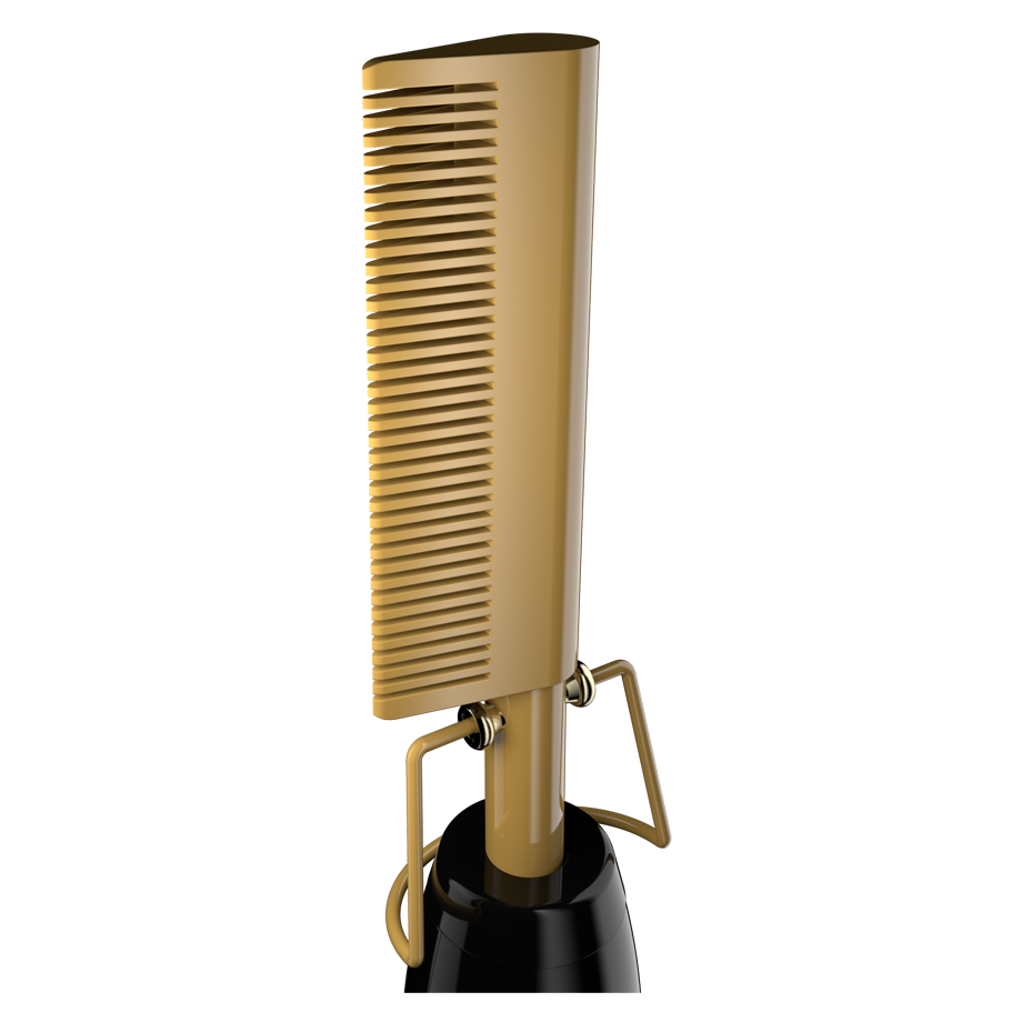Andis 38335 At-Home High Heat Gold Ceramic Press Comb