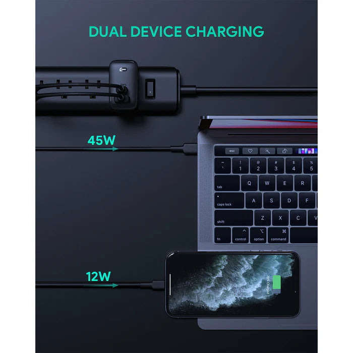 Aukey PA-B3 65W 2-Port PD Wall Charger