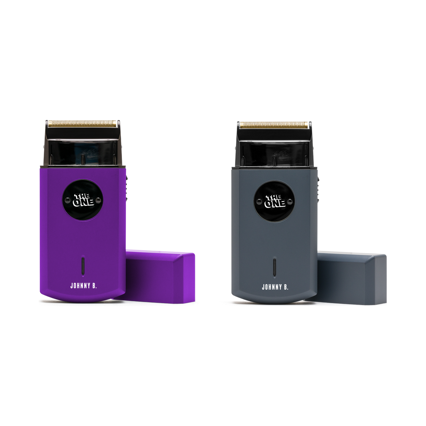 Johnny B x StyleCraft The One Single Foil Shaver Bundle Purple & Slate