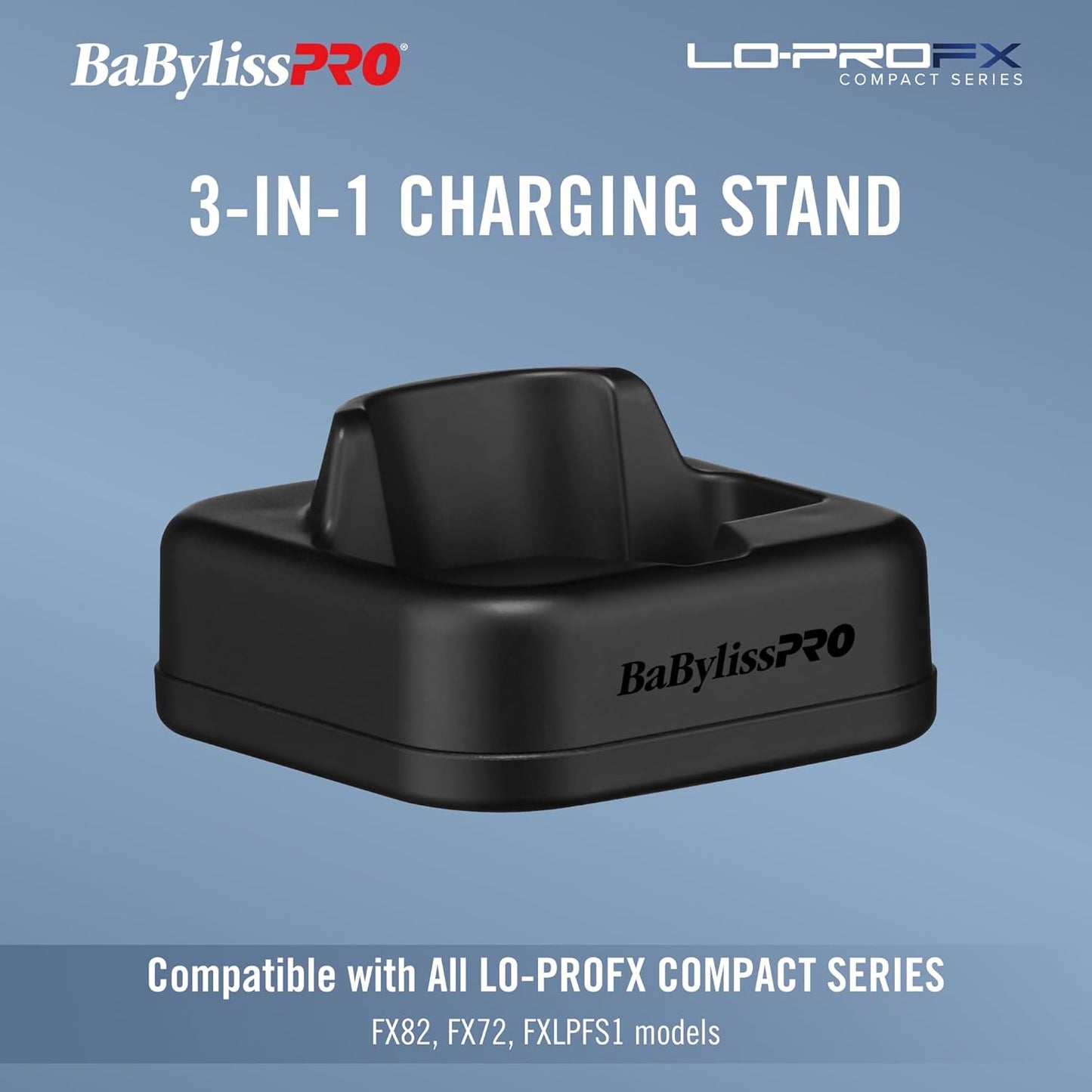BaBylissPRO FXCLPB Lo-ProFX Compact Series 3-in-1 Charging Stand
