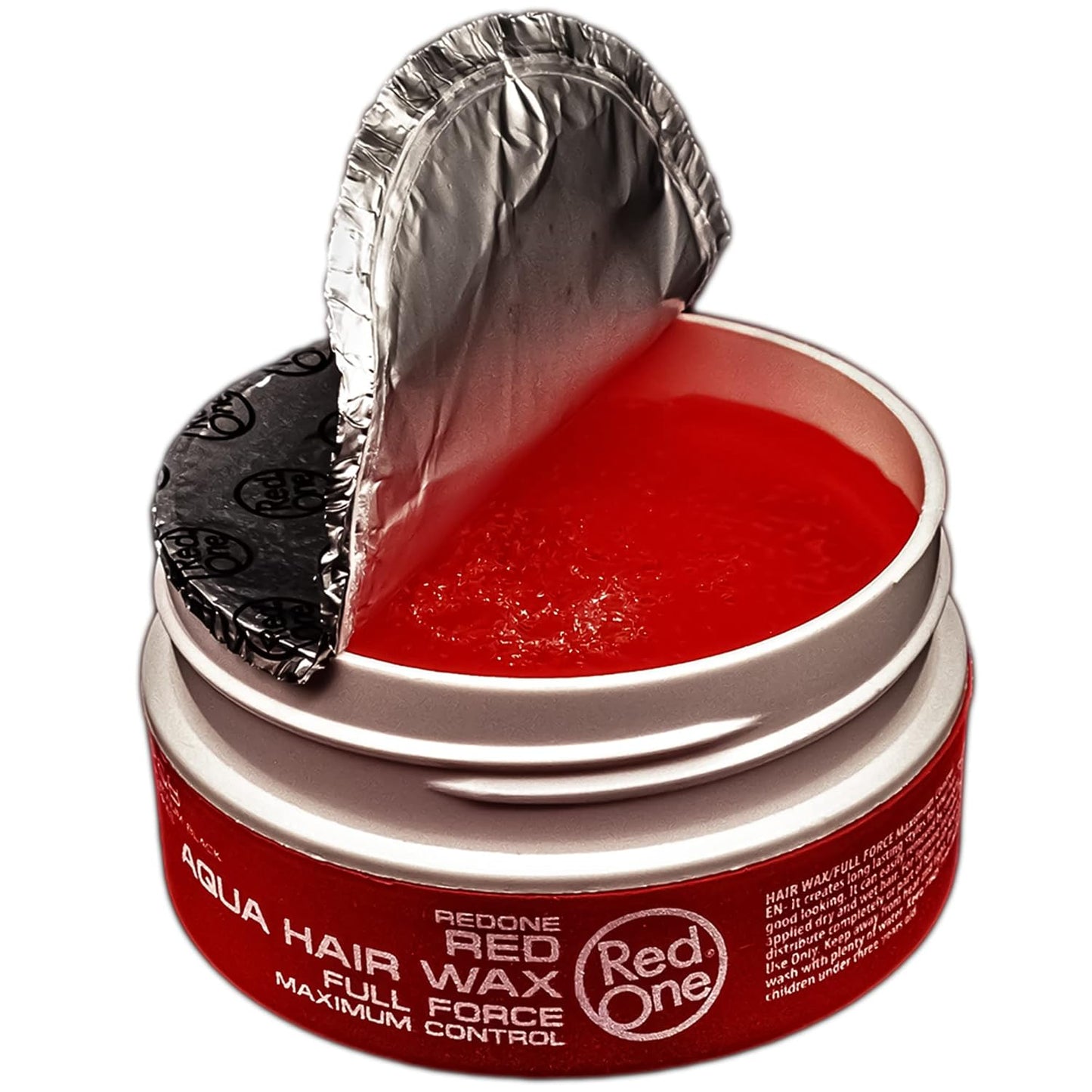 RedOne Red Aqua Hair Wax Full Force Maximum Control 5.07oz