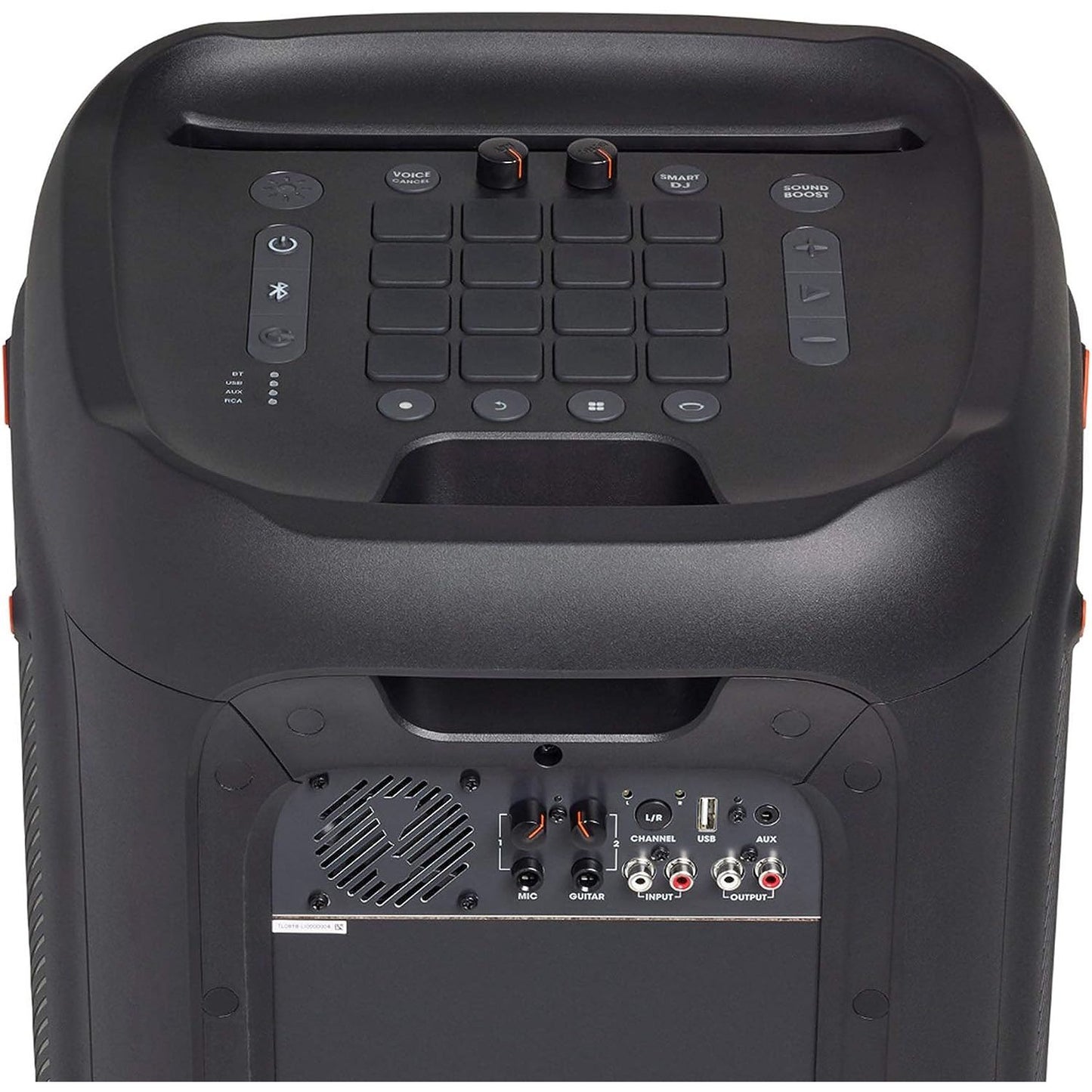 JBL PartyBox 1000 DJ Pad USB Playback TWS & RCA Concealed Wheels
