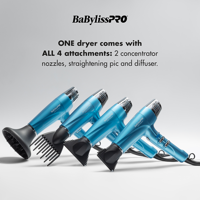 BaBylissPRO BNT9100 Nano Titanium Professional High-Speed Dual Iconic Dryer