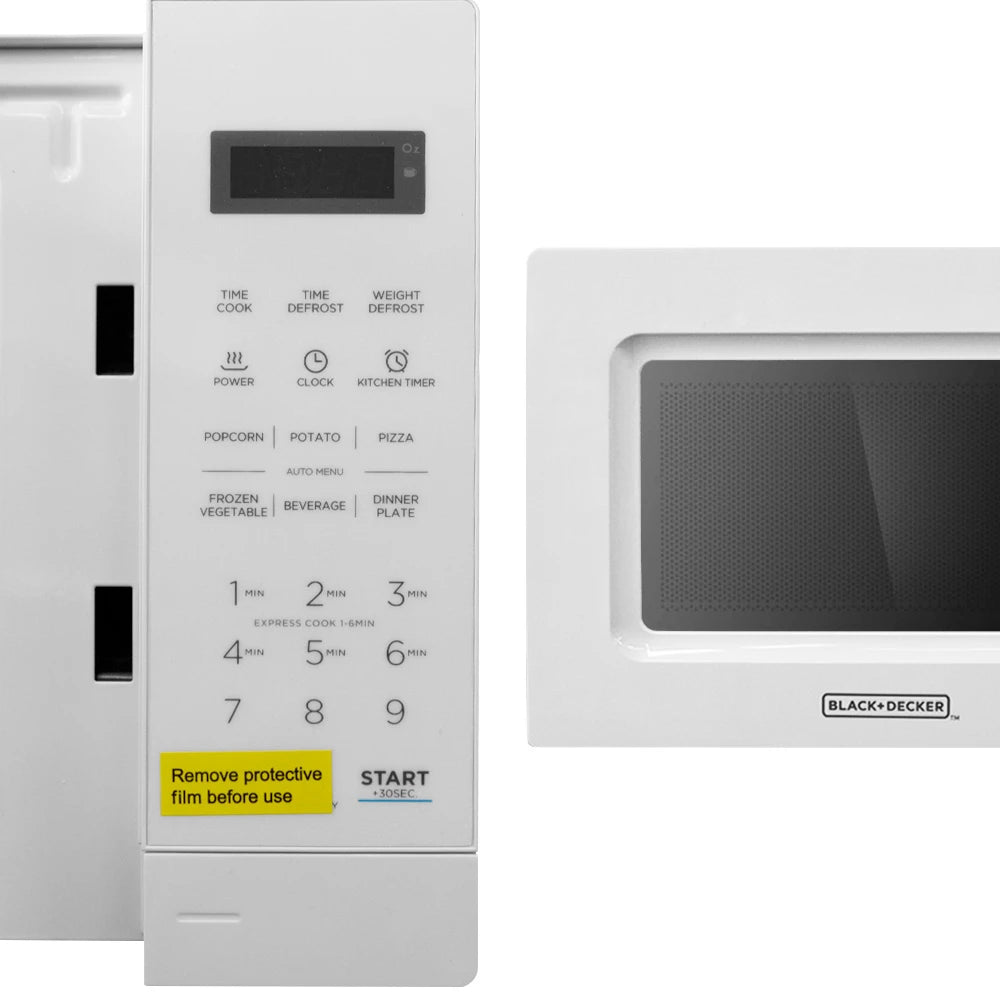 Black & Decker EM720W 0.7 Cu Ft Microwave Oven White