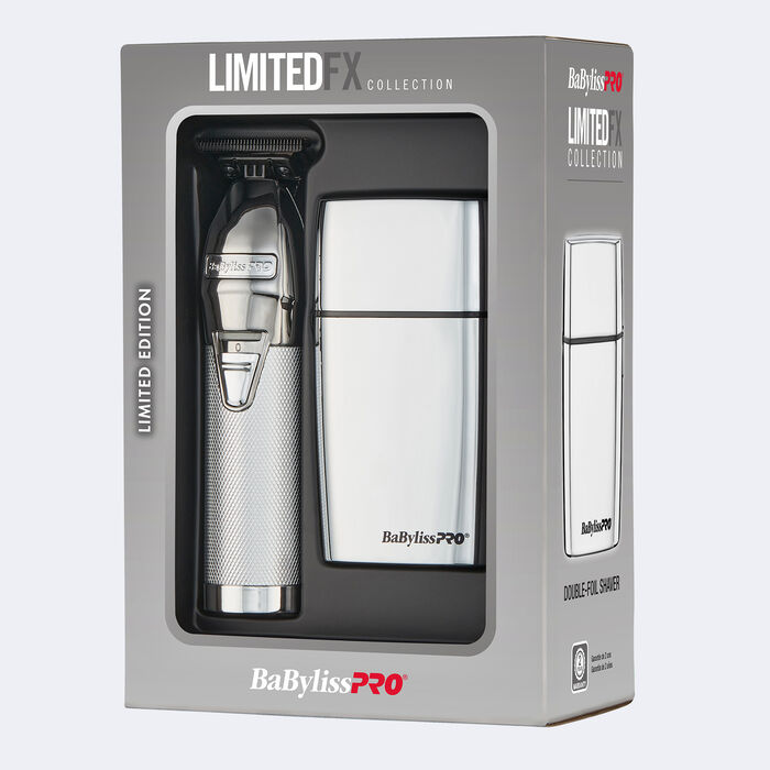 BaBylissPRO FXDUOFS2TS LimitedFX Collection Trimmer & Double-Foil Shaver