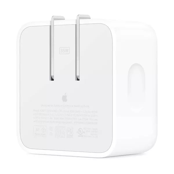 Apple Dual USB-C Port 35W Compact Power Adapter