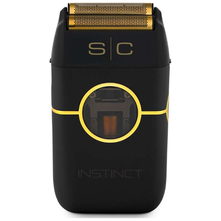 StyleCraft SC807B Instinct Metal Edition Double Foil Shaver Metal Housing Black
