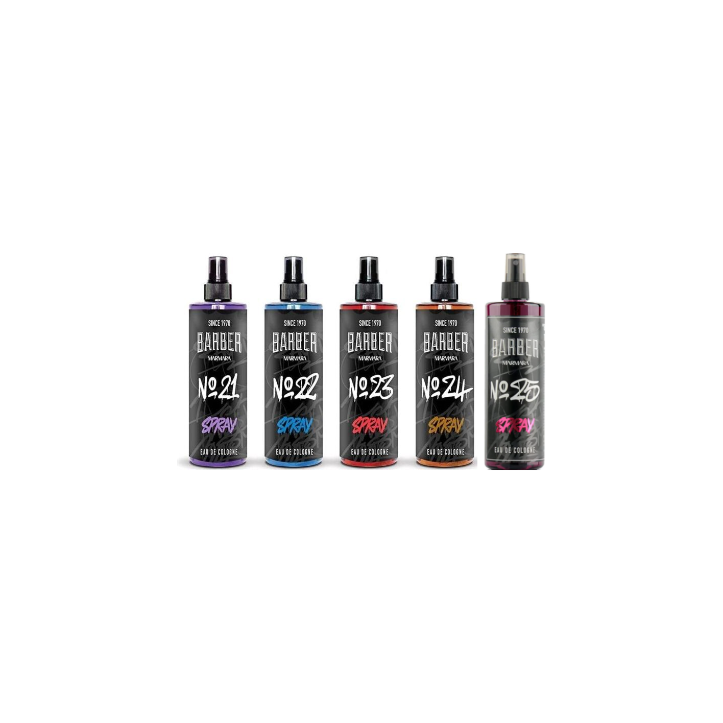 Marmara Barber No. 21, 22, 23, 24 Spray Eau De Cologne 13.5fl oz