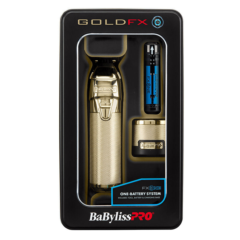 BaBylissPRO GoldFX FXOne All-Metal Interchangeable-Battery Trimmer