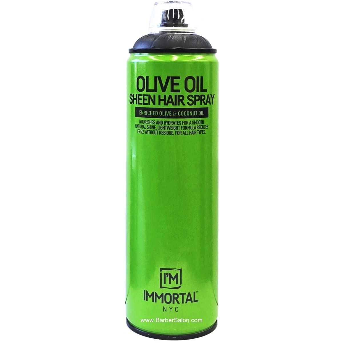 Immortal NYC Olive Oil Sheen Hair Spray Olive & Coconut Oil 500mL / 16.9fl oz