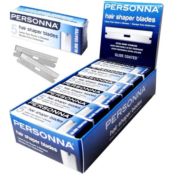 Personna Hair Shaper Blade 5 Blade Tuck 60 Pack