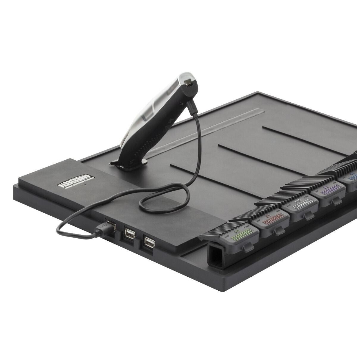 Gamma+ GP304B Barberhood Cable Block USB Hub Station with 3 Charging Ports