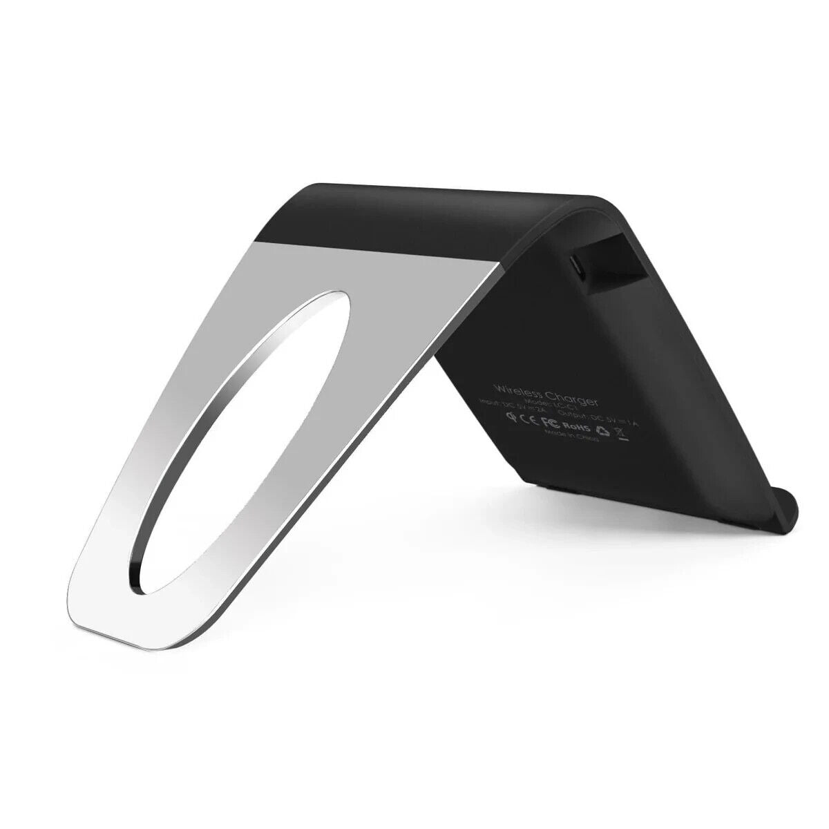 Aukey LC-C1 10W Wireless Fast Charging Stand w/ 3 High Performance Coils