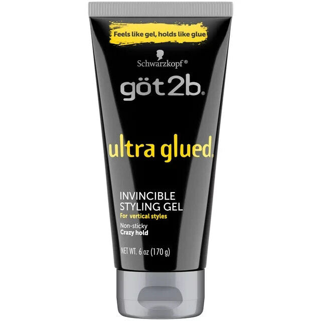 Got2b Schwarzkopf Ultra Glued Invincible Styling Gel 6 oz. 170g