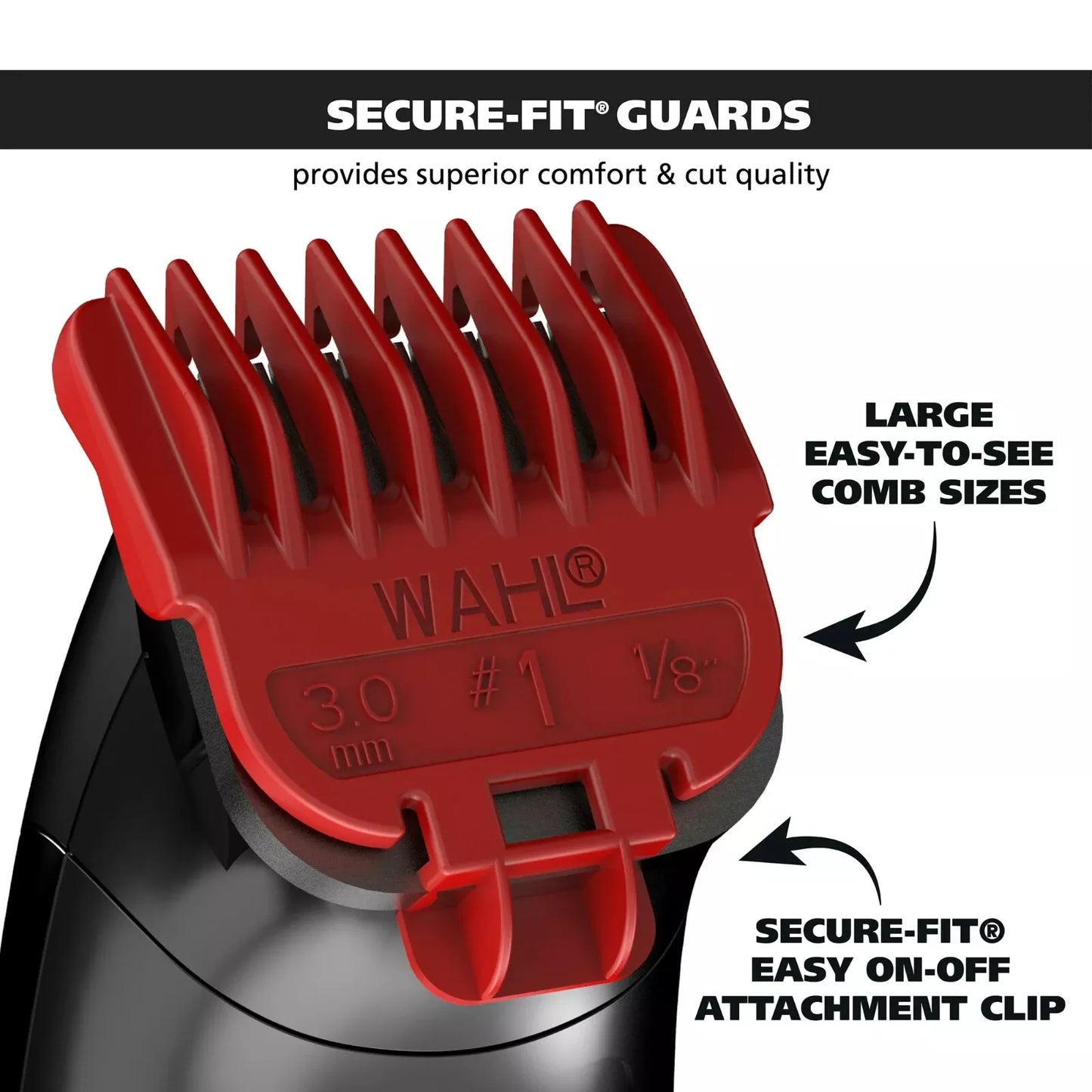 Wahl 9891-108 Color Pro Cord/Cordless Rechargeable Beard Trimmer