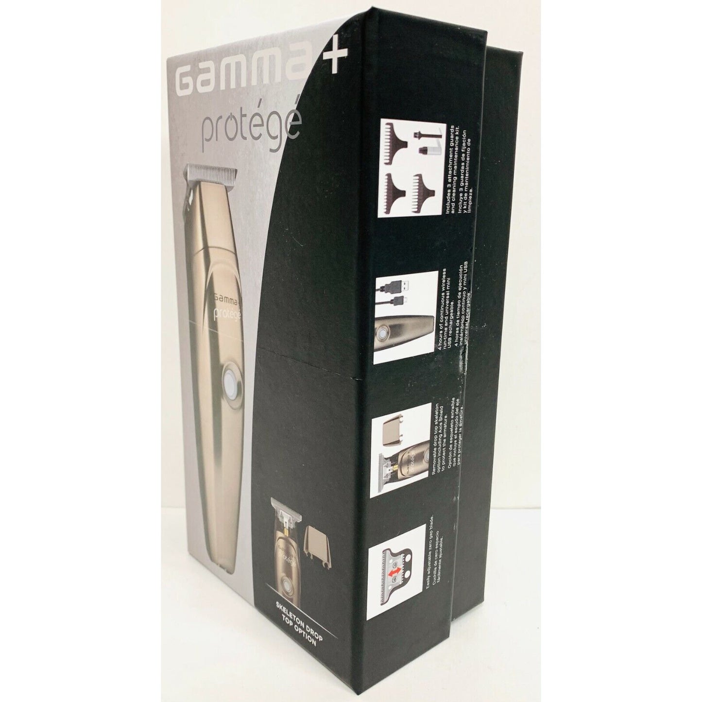 GAMMA+ PROTÉGÉ GP1HB Cordless Trimmer Skeleton Drop Top Option