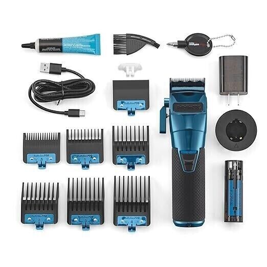 BaBylissPRO FX899BL BlueFX FXOne All-Metal Interchangeable-Battery Clipper