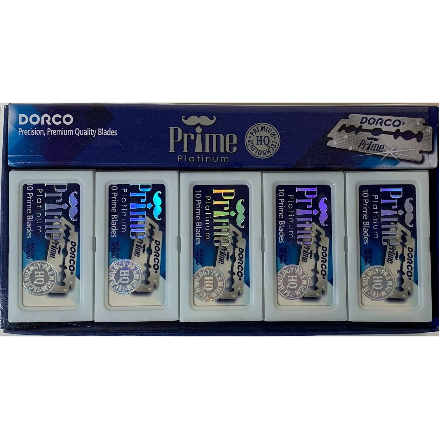 Dorco Prime Platinum Double Edge Blades STP301 1000 Blades