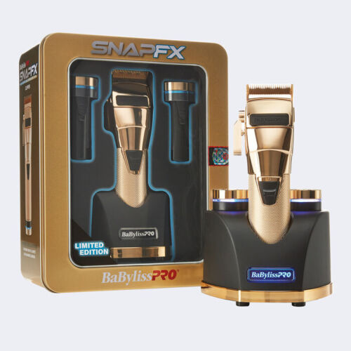 BaBylissPRO FX797GI & FX890GI SnapFX Trimmer or Clipper Combo Gold Edition