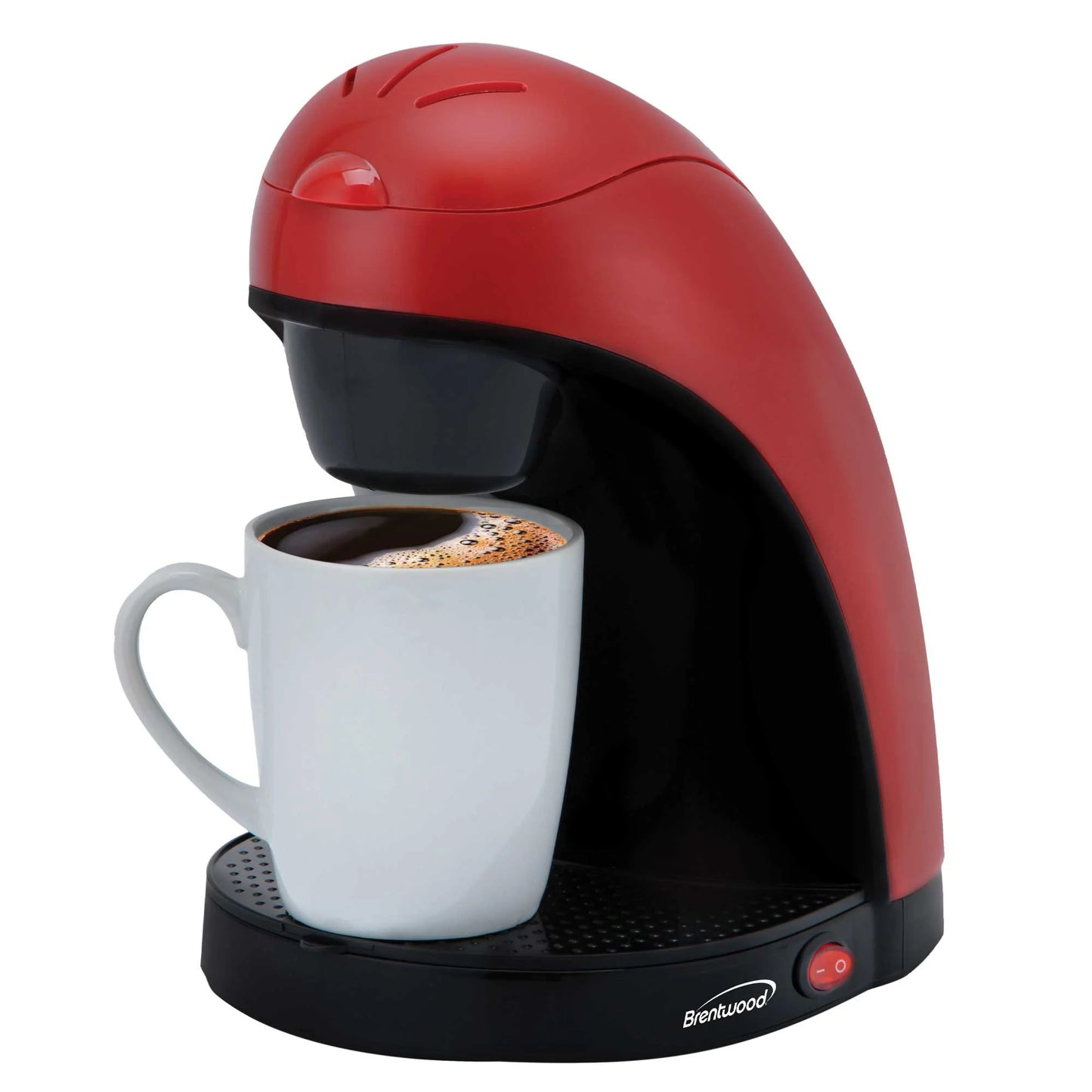 Brentwood TS-112 Single Cup Coffee Maker w Ceramic Mug
