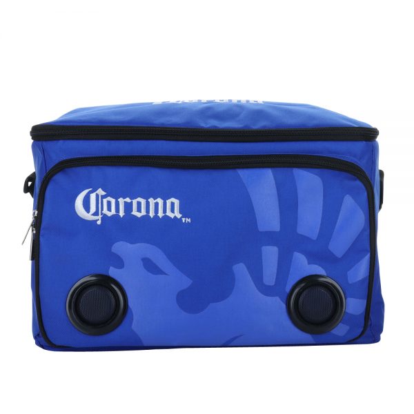 Corona Cooler Bag w/ Built In Bluetooth Wireless Speakers Relax Responsibly