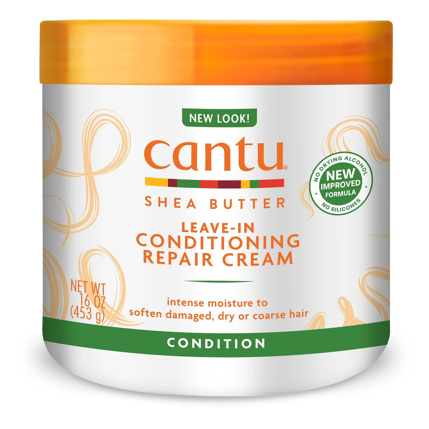Cantu Shea Butter Leave-In Conditioning Repair Cream 16oz Intense Moisture