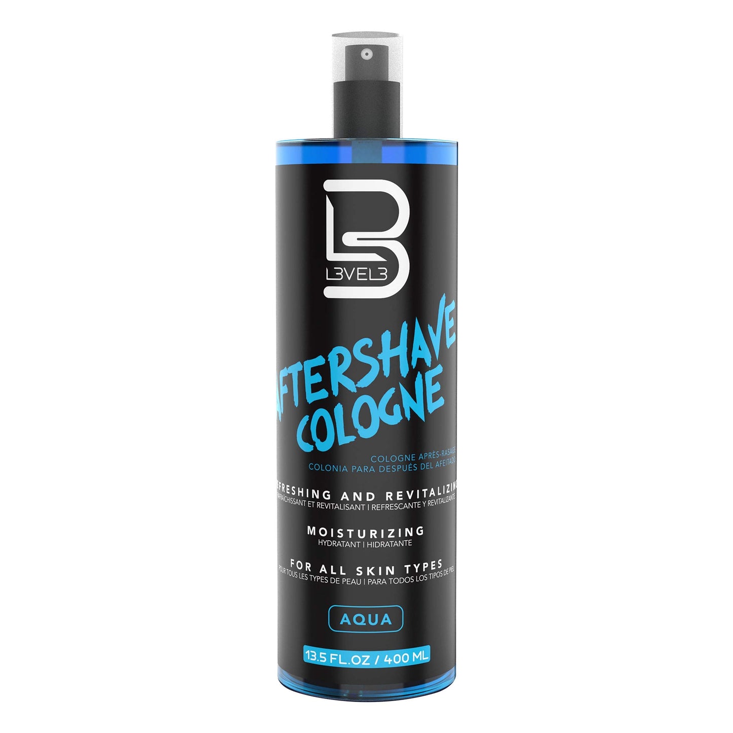 Level 3 Aftershave Cologne Fresh/Aqua Refreshing & Revitalizing Moisturizing