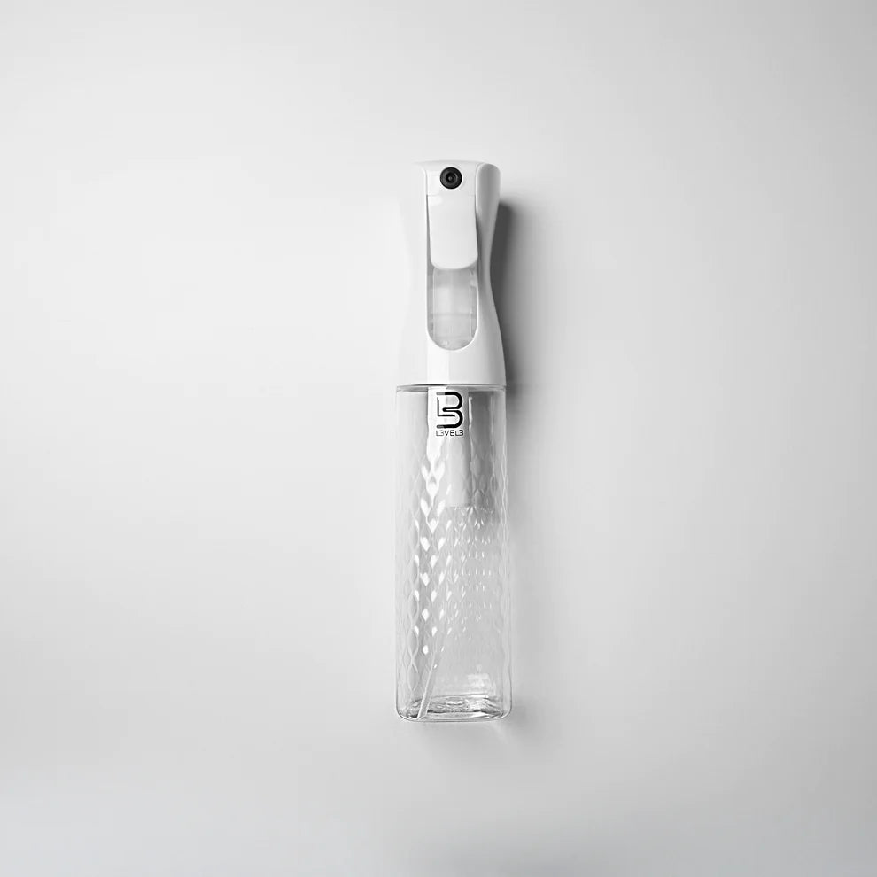 Level 3 Beveled Spray Bottle Ergonomic Design Continuous Spray 300mL Bottle