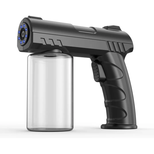 Black Ice Nano Blue Light Atomizer Electrostatic Sprayer 280ML Black/White/Gold