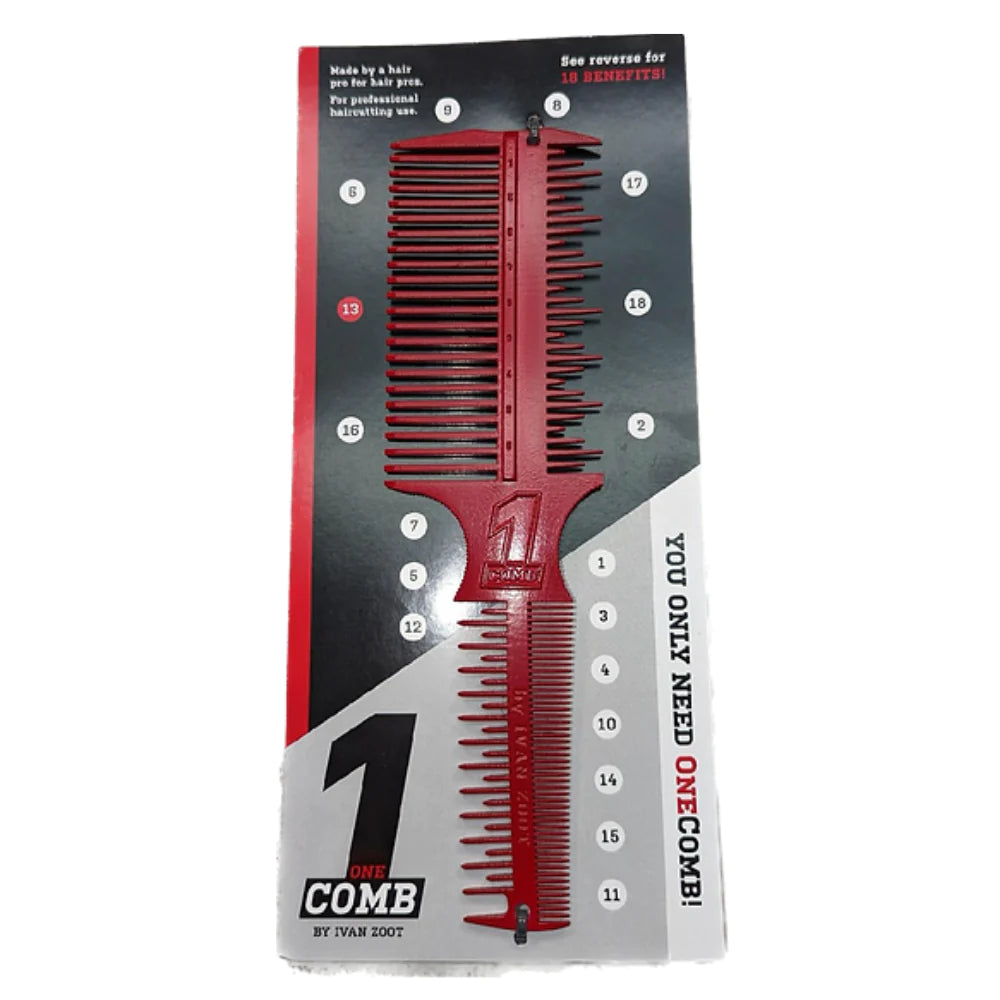OneComb by Ivan Zoot For Professional Haircutting Use You Only Need One Comb