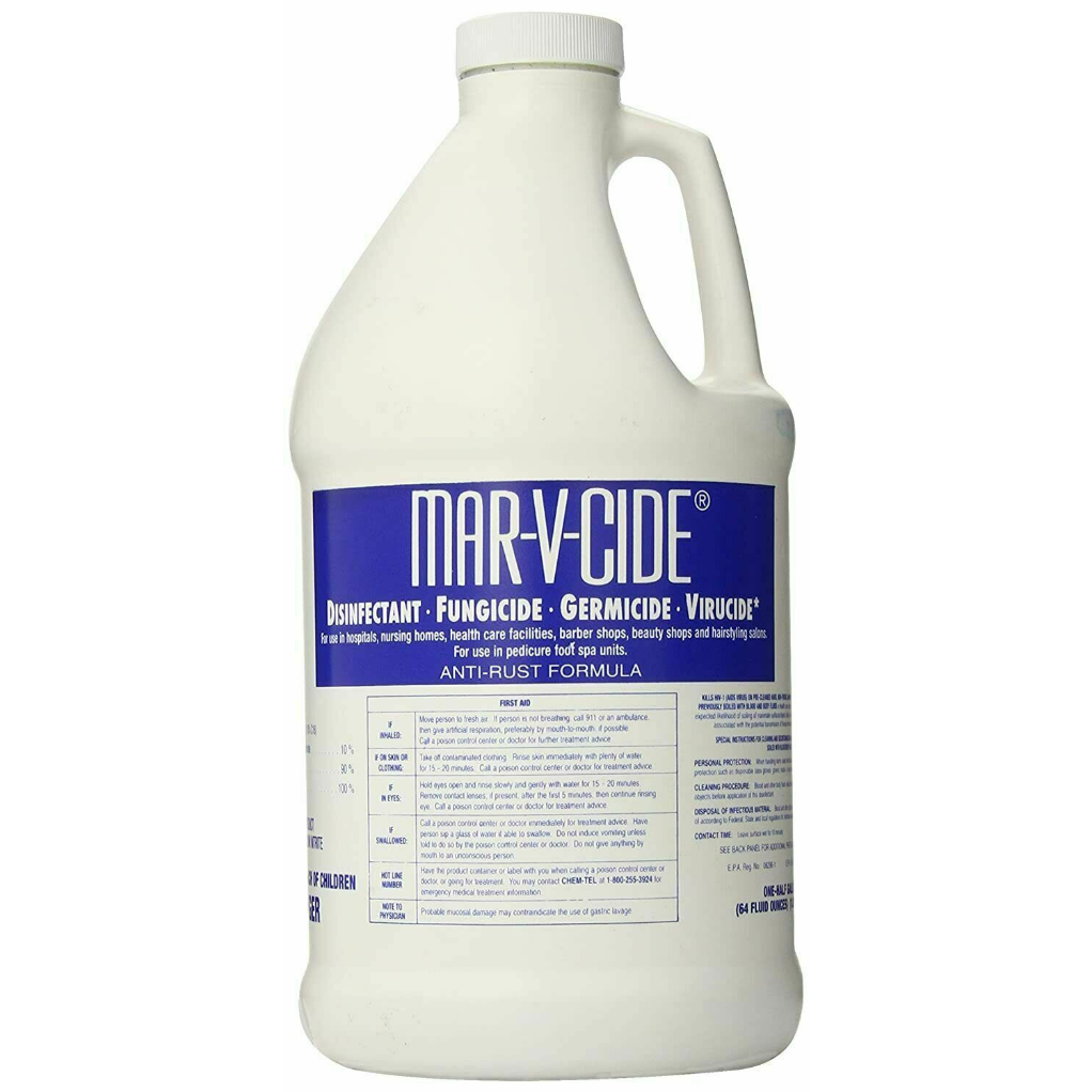 Mar-V-Cide Disinfectant Solution Virucide Germicide Hospital Barber Salon