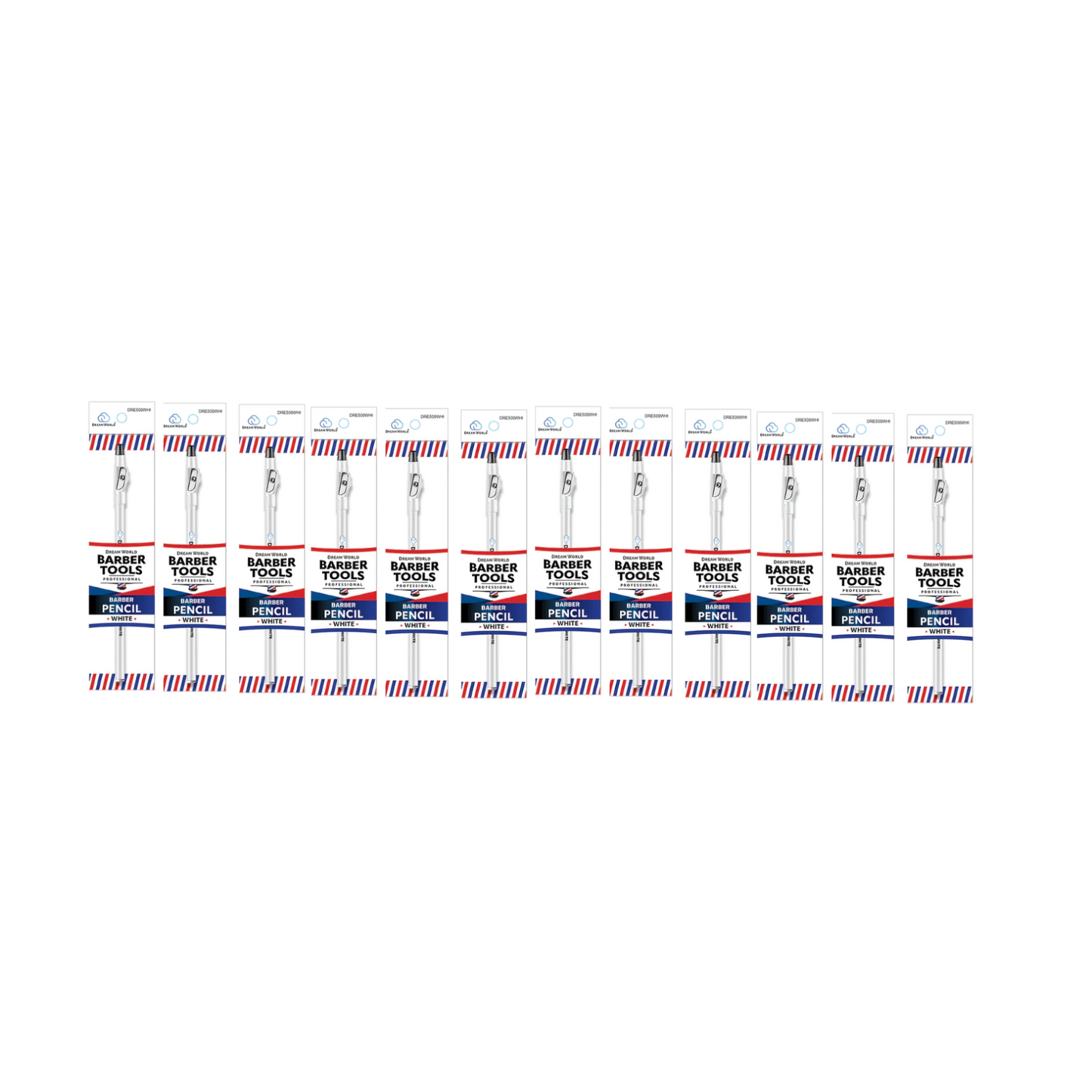 Dream World Barber Tools Professional Barber Pencil White/Natural/Black