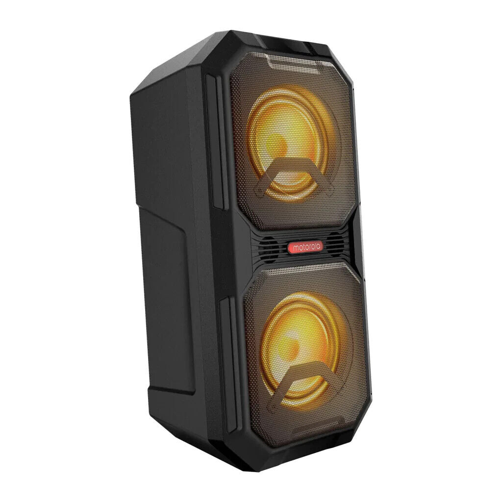Motorola ROKR 820 XL Wireless Portable Party Speaker Powerful Dual Subwoofer