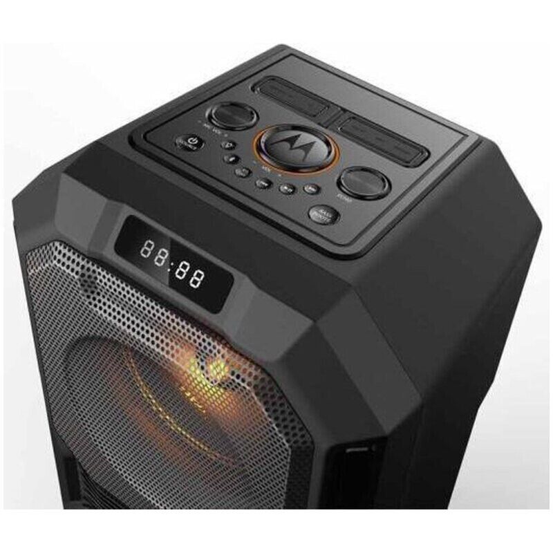Motorola ROKR 820 XL Wireless Portable Party Speaker Powerful Dual Subwoofer