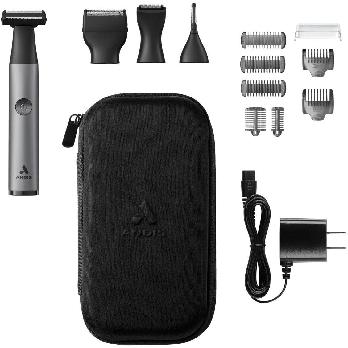 Andis 42315 At-Home inEDGE Trimmer All-In-One Kit Wet/Dry Capable Li-Ion Battery