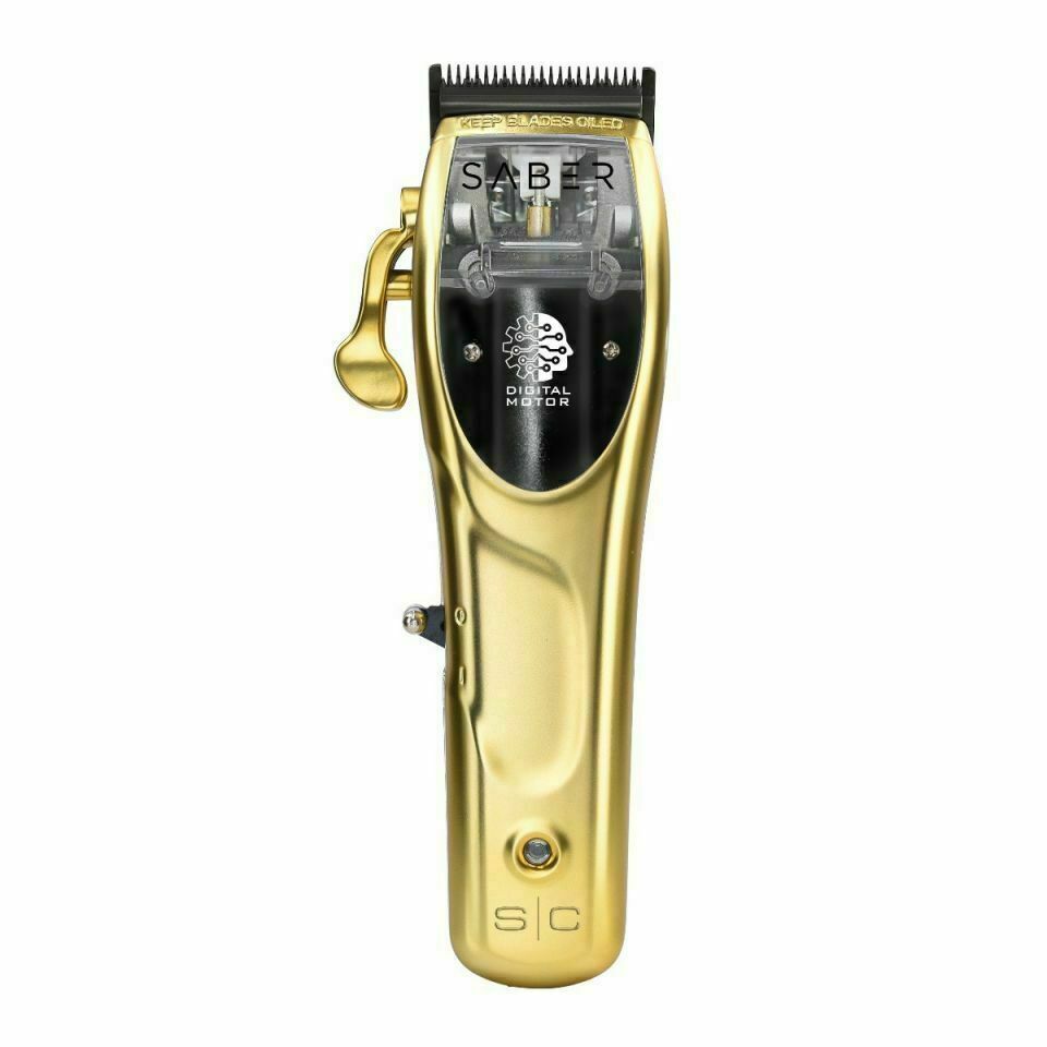StyleCraft #SC605G Saber Cordless Digital Brushless Motor Metal Clipper