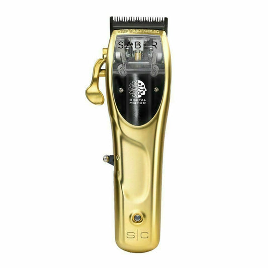 StyleCraft #SC605G Saber Cordless Digital Brushless Motor Metal Clipper