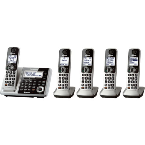 Panasonic KX-TG175C 5 Handsets Cordless Phone System Long Range 13h Battery