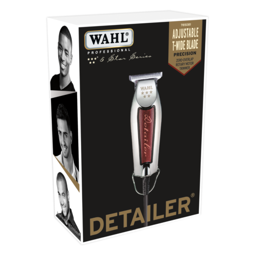 Wahl Professional 8081 5 Star Series Corded Detailer Trimmer Burgandy