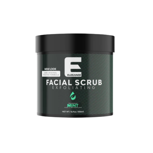 Elegance Exfoliating Facial Scrub 16.9oz Aloe, Mint, Herbs Fresh & Active