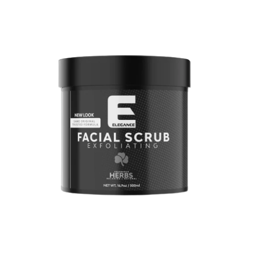 Elegance Exfoliating Facial Scrub 16.9oz Aloe, Mint, Herbs Fresh & Active