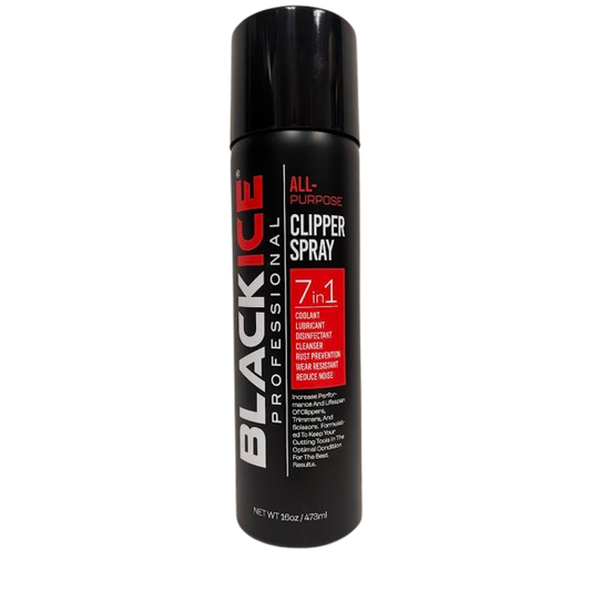 Black Ice Professional All Purpose 7in1 Clipper Spray 16oz 473ml