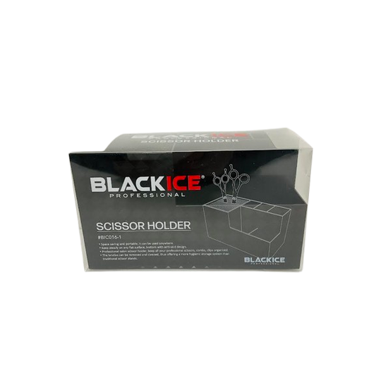 Black Ice #BIC016-1 Scissor Holder Extra Holding Compartments