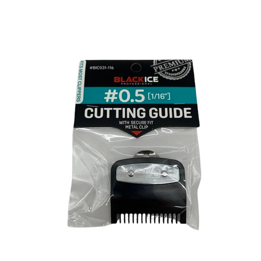 Black Ice BIC031-116 #0.5 (1/16") Clipper Premium Cutting Guides