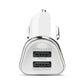 HyperGear Dual USB Car Charger 12W USB + 5W USB 3.4A