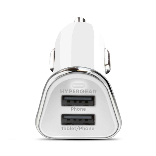 HyperGear Dual USB Car Charger 12W USB + 5W USB 3.4A