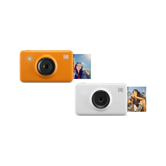 Kodak Mini Shot Instant 10MP Camera Printer Bluetooth 5 Filters Orange/White